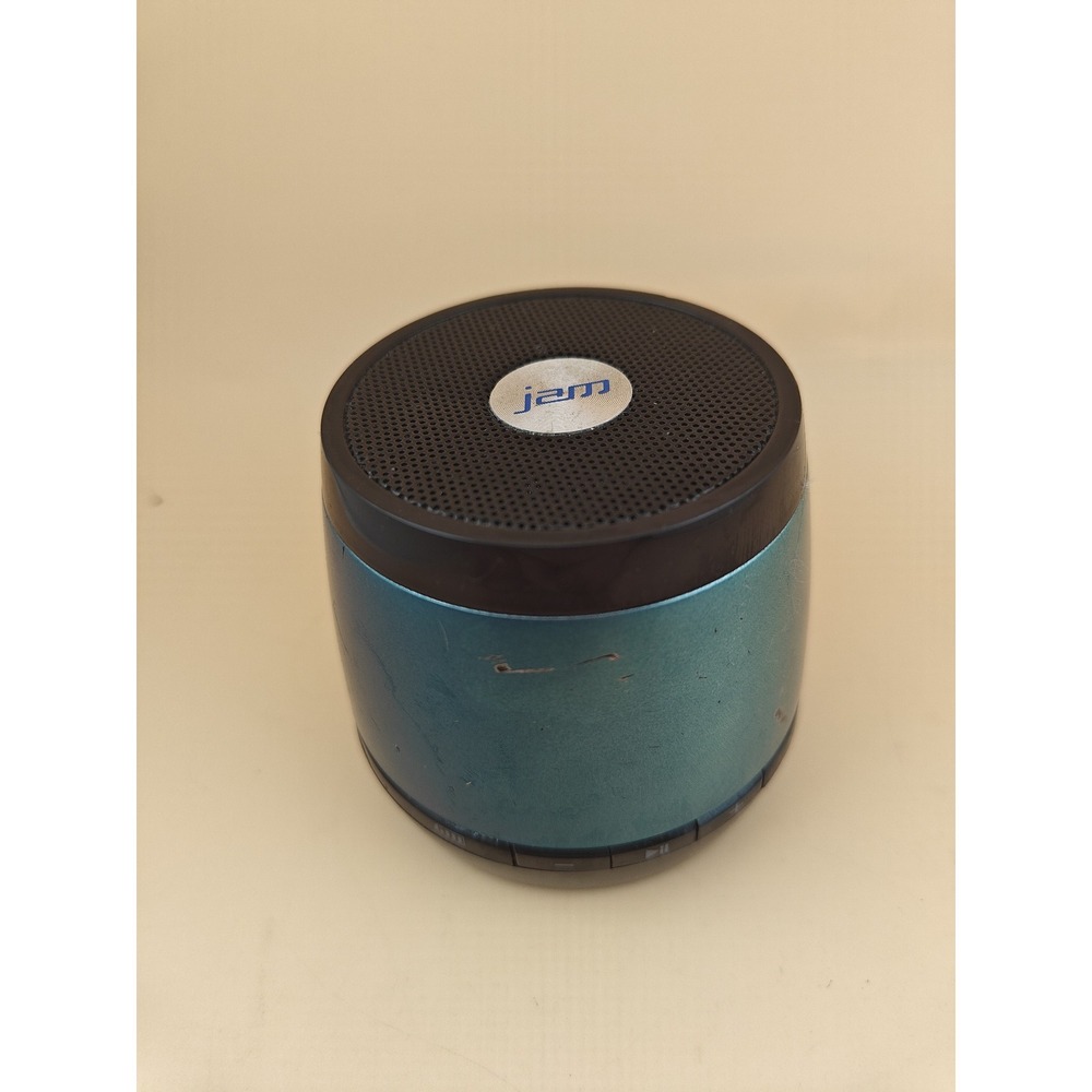 Jam Classic Bluetooth Speaker HMDX Wireless Rechargeable Blue No Cord